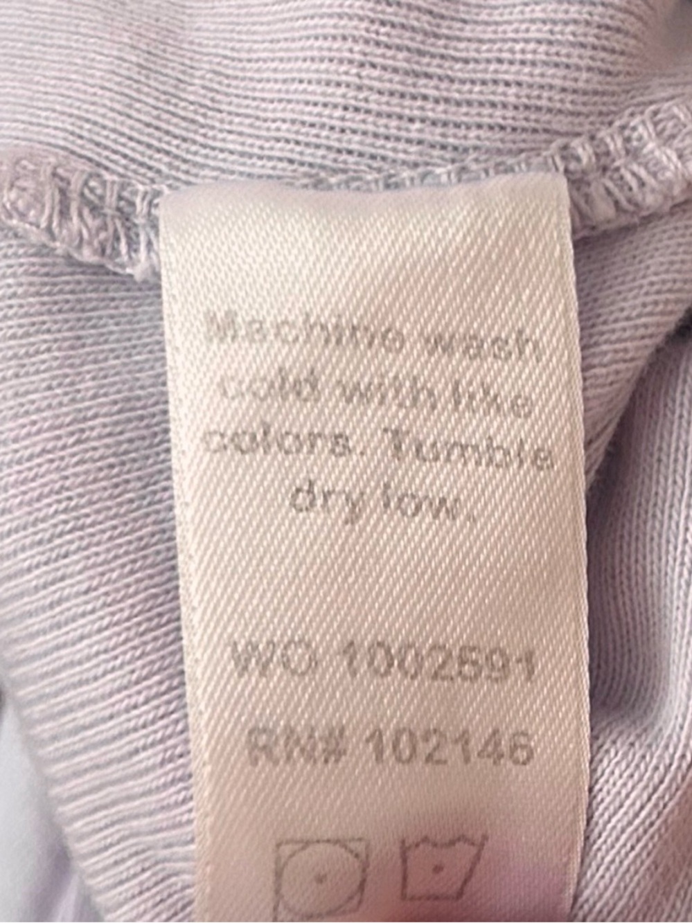 Michael Stars Micro Rib Knit Cotton Scoop Neck Tank Top Pastel Luxury Basic XL - Picture 8 of 8